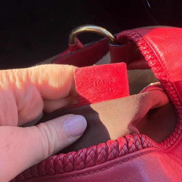 Gucci Large Horsebit Hobo Red - Picture 5 of 7